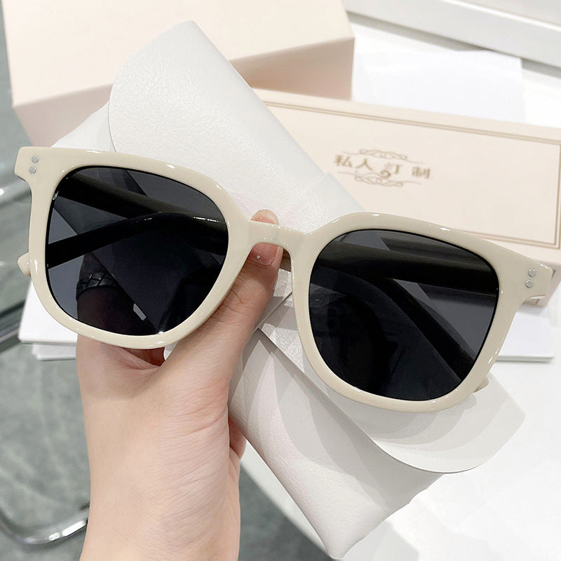 Wholesale PC Jelly Color Small Frame Ladies Sunglasses